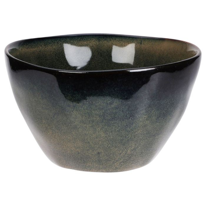 Schaal Aardewerk blue black