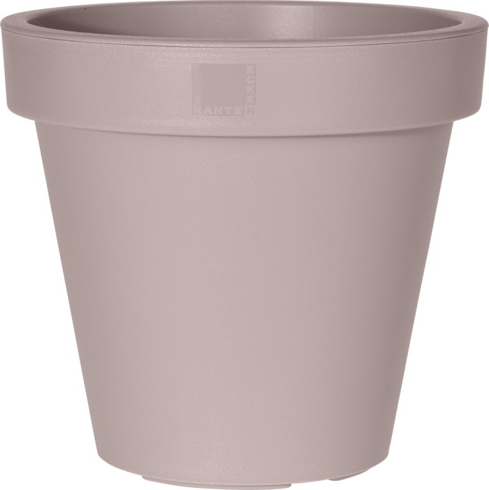 Bloempot Ek Rond 35cm Taupe