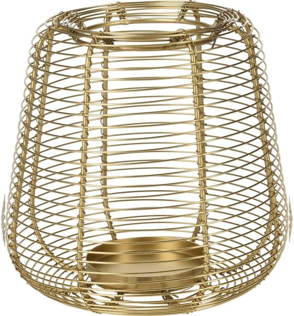 Sfeerlicht metaal 17 Cm Goud
