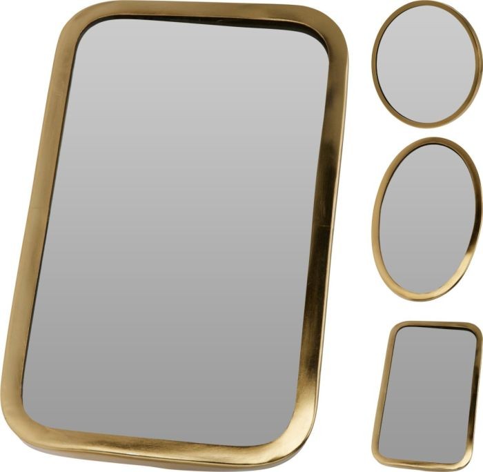 Spiegel Metalen Gouden Rand
