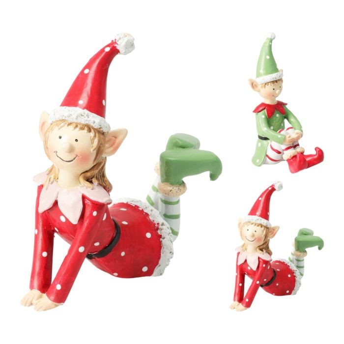 Elf Zittend