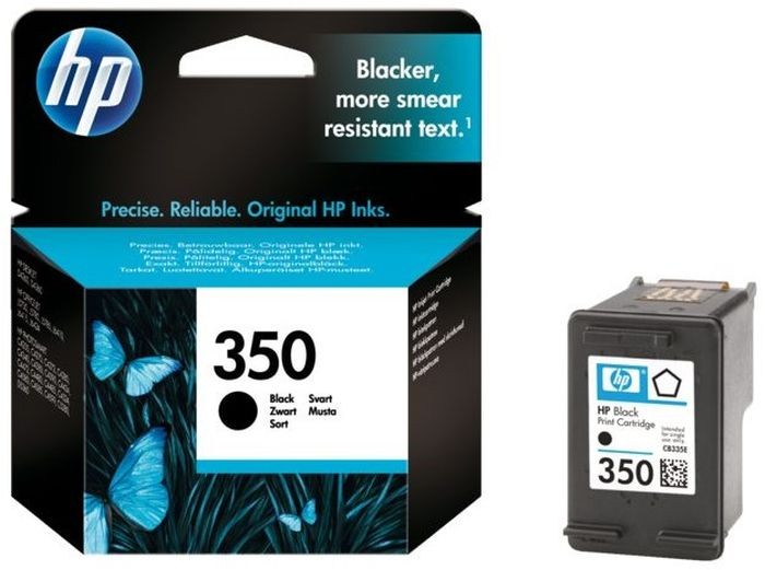 HP Inktcartridge Nummer 350 Zwart