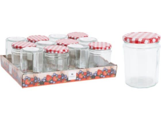Jampotje Glas Met Metalen Deksel 450ml