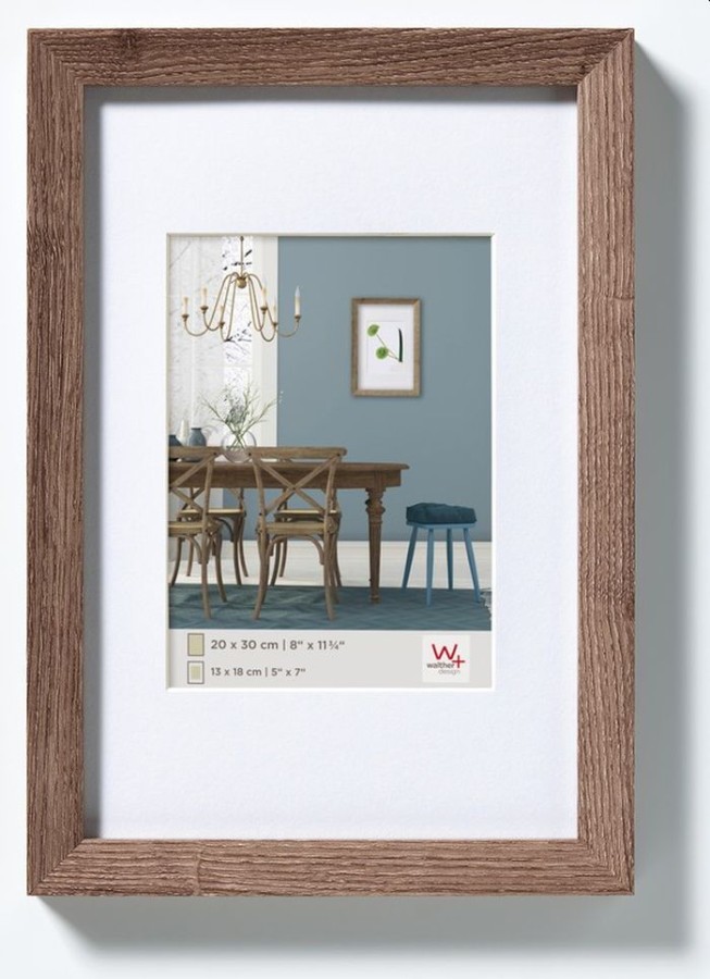 Fotolijst Fiorito Hout 18x24Cm Walnoot