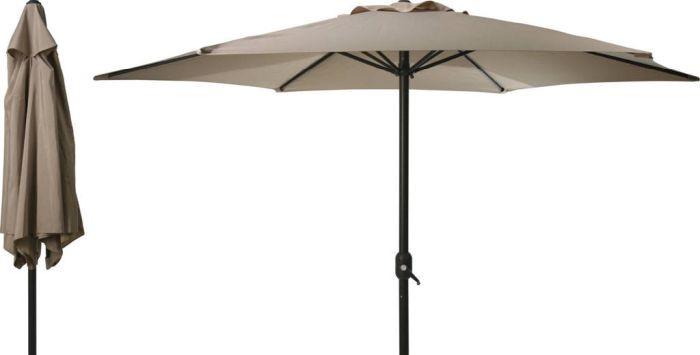 Parasol Dia 3mtr Taupe