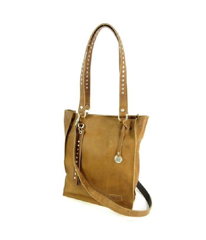 Sodutch shopper nietjes raider cognac Sodutch shopper nietjes raider cognac