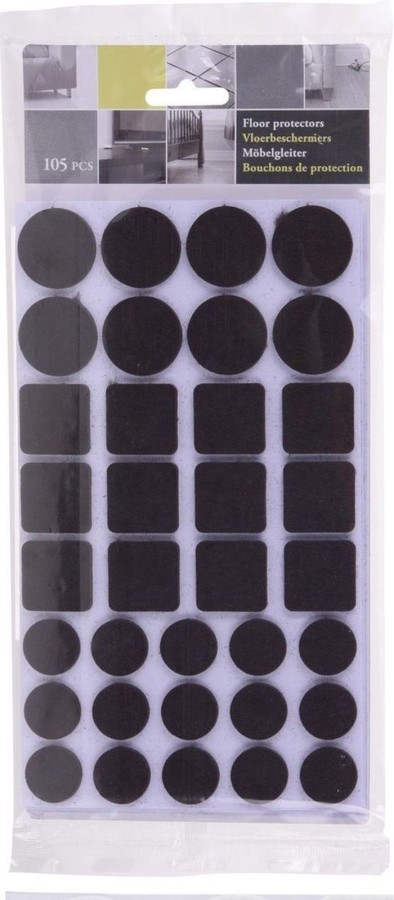 Antislip Set 105 Delig Wit of Zwart
